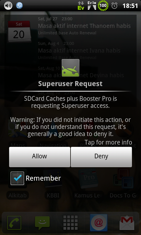 SDCARD CACHES PLUS BOOSTER PRO - screenshot
