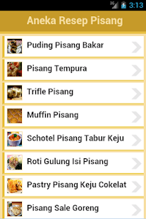 Resep Pisang Screenshots 3