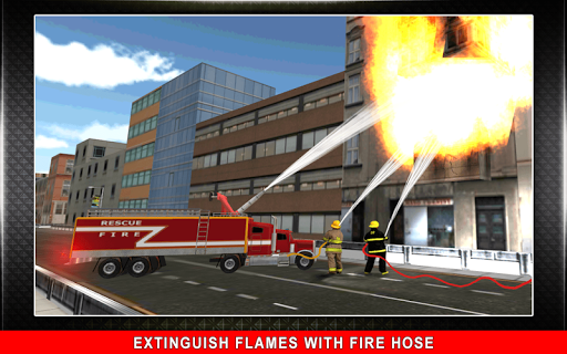 911 Rescue Fire Truck 3D Sim (Unlocked)