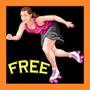 Roller Skating Free Skate Game mobile app icon