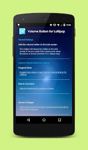 Free Volume Button for Lollipop APK for Android