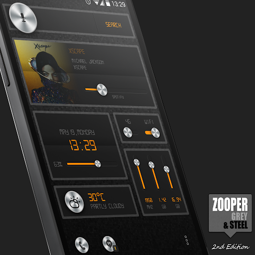 Zooper Grey Steel