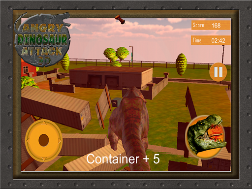 免費下載模擬APP|Angry Dinosaur City Attack 3D app開箱文|APP開箱王