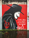 V for Vendetta Mural