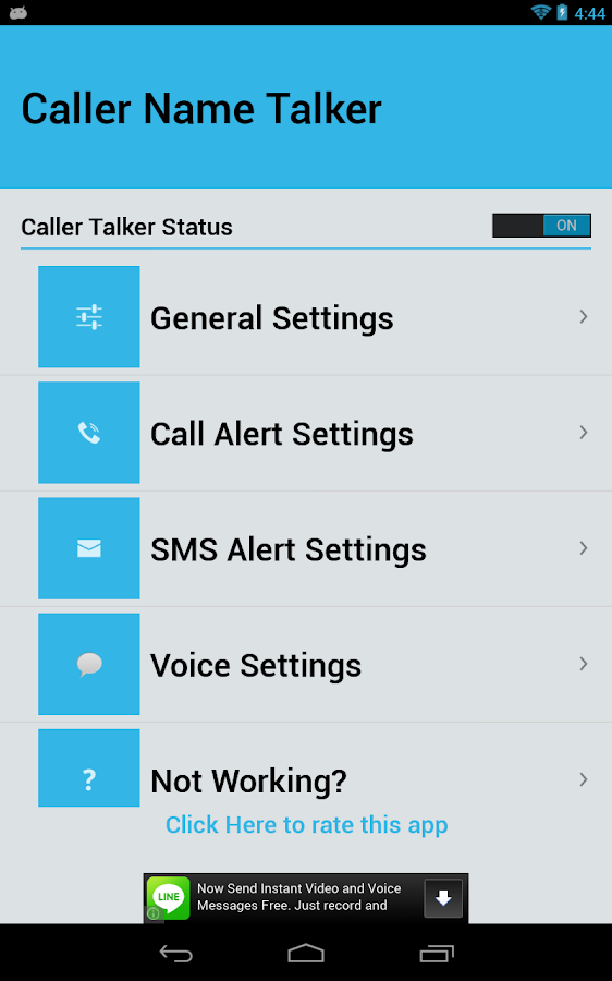 Caller Name Talker - screenshot