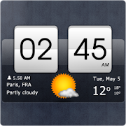 Sense Flip Clock and Weather