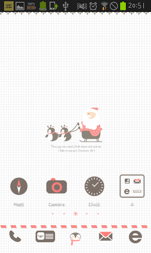 Penguins go launcher theme