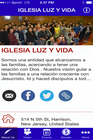 IGLESIA LUZ Y VIDA