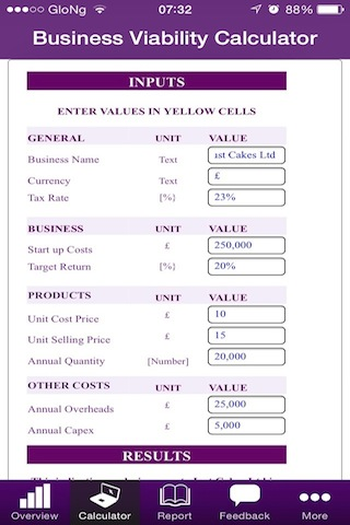 Business Viability Calculator