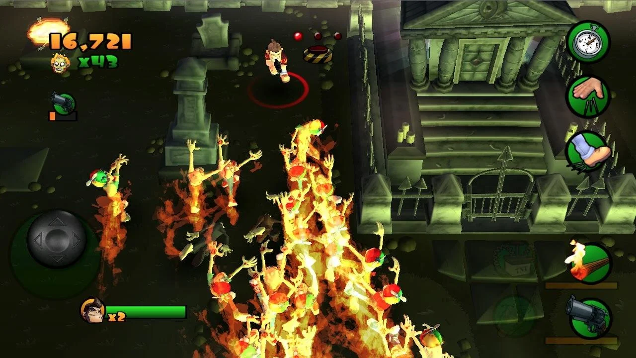 Burn Zombie Burn - screenshot