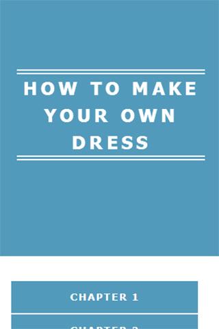 DRESSMAKING FOR BEGINNERS