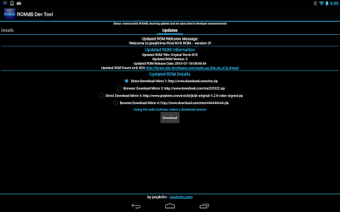 ROMDashboard Developer Tool(圖3)-速報App