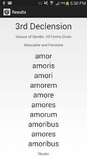 Lastest Latin Noun Decliner APK