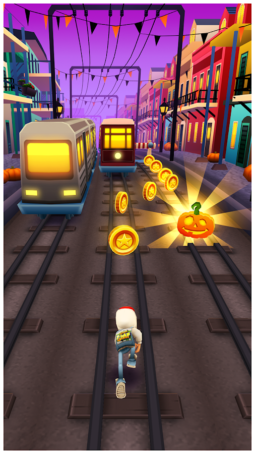 Play Droid Brasil: Jogo Subway Surf Nova Orleans / New Orleans Com Dinheiro  Infinito