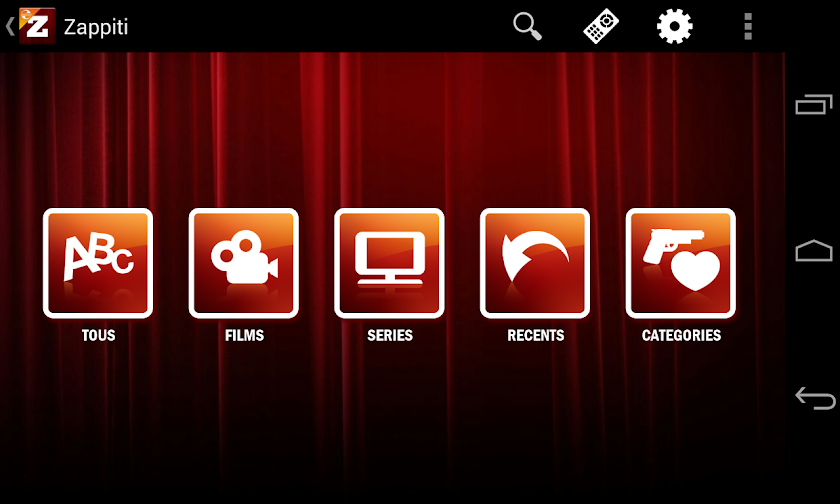 Zappiti Media Control Dune HD Screen 2