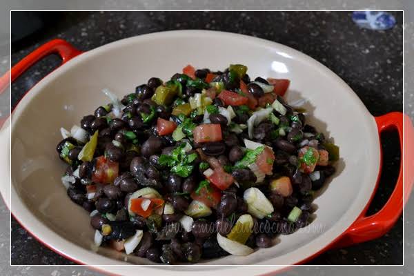 Texas-style Bean Salad | Green Salad With Fruit Recipe | Yummly