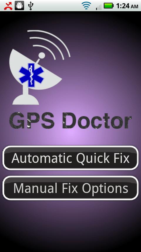 GPS Doctor Screen 1