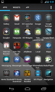 JellyBean (APEX NOVA GO THEME) - screenshot thumbnail