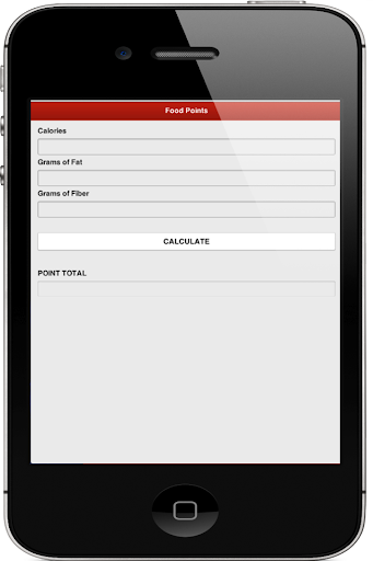 Food Points Calculator