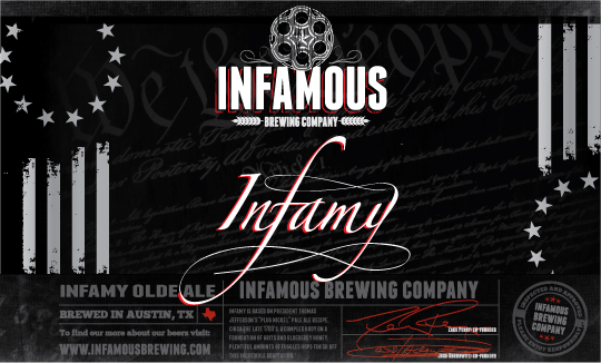 Logo of Infamous INFAMY