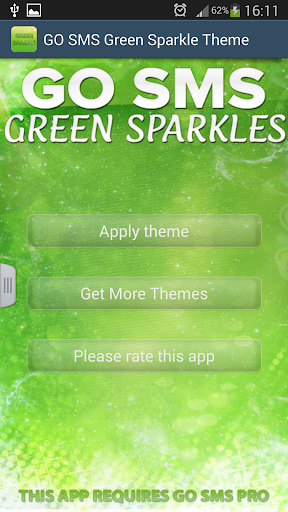 免費下載娛樂APP|GO SMS Proのグリーンスパークル app開箱文|APP開箱王