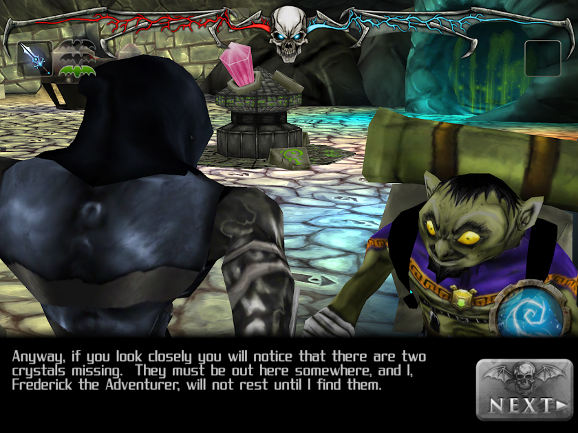 Hail to the King: Deathbat Screen 2