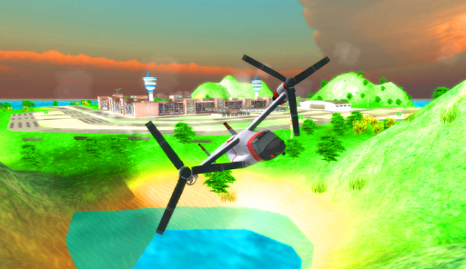 Osprey Rescue: Flight Sim 3D