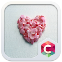 Pink Petals Heart Love Theme APK התמונה על עטיפת הסרט