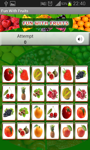 【免費解謎App】Fun With Fruits Matching Game-APP點子