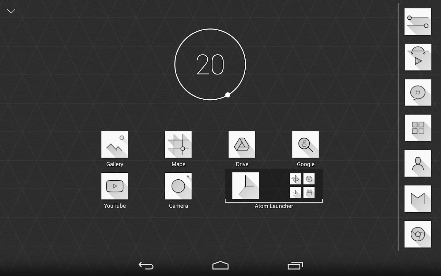 Atom Launcher - screenshot