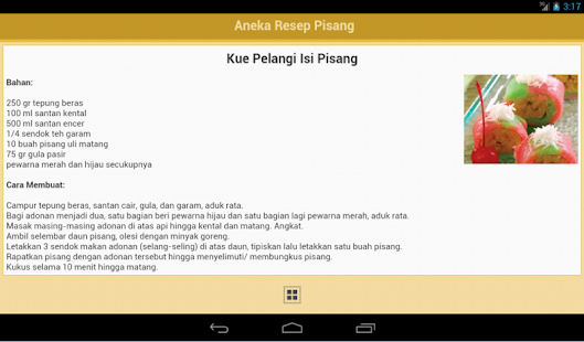 Resep Pisang Screenshots 0