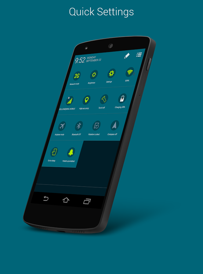NOTE 4 CM11 THEME - screenshot
