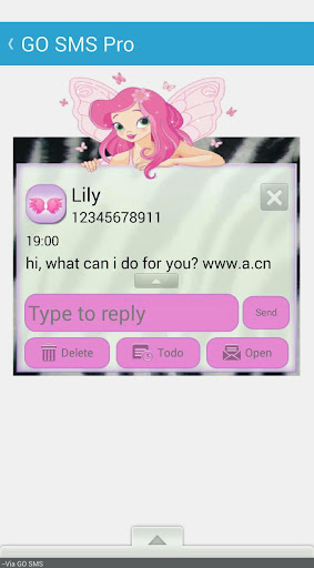 【免費個人化App】ZebraFairy/GO SMS THEME-APP點子