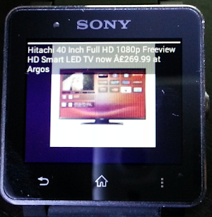 Hot UK Deals SmartWatch Beta Screenshots 1