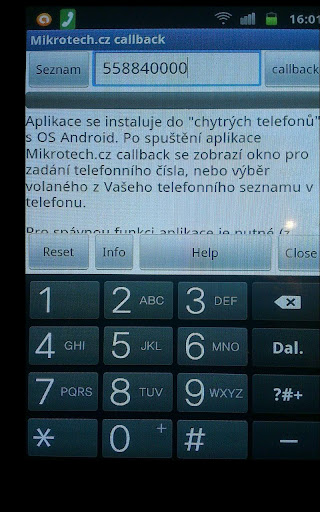Mikrotech callback