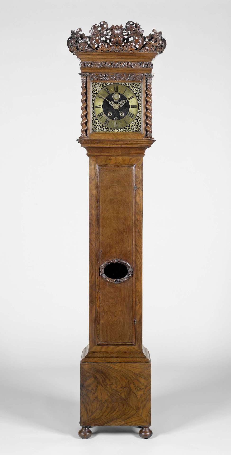 Staande klok, anoniem, 1690 - 1695 - Rijksmuseum