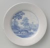 Dish with a Landscape