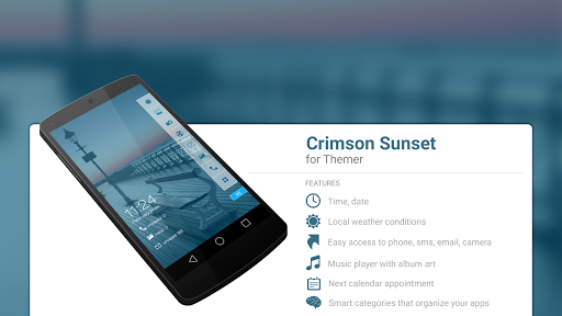 Crimson Sunset Theme