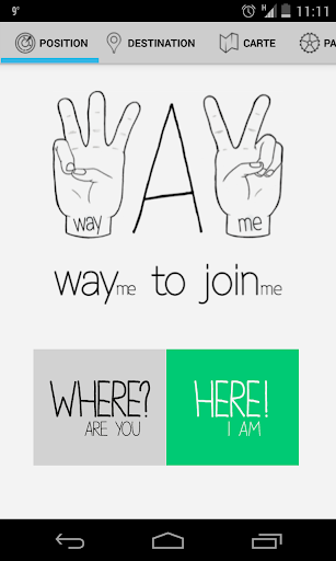 WAYme - Meet up with friends