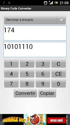 Binary Code Converter