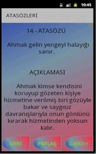 ATASÖZLERİ VE ANLAMLARI Screenshots 1