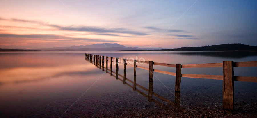 Mortimer Bay by Julien Johnston - Landscapes Waterscapes