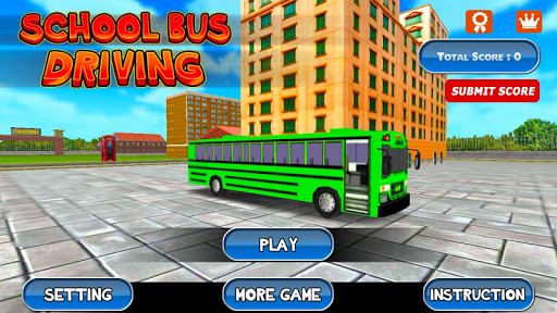 3D School Bus Driving