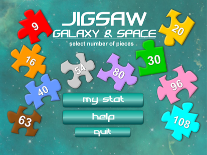 Jigsaw Galaxy Space
