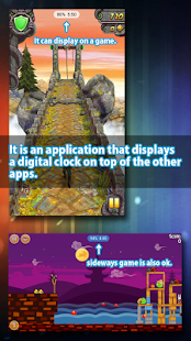 Overlay Digital Clock
