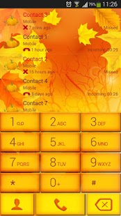 How to get Autumn Theme for ExDialer patch 1.7 apk for bluestacks