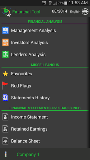 Financial Ratios Multi