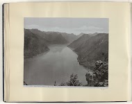 Monte Salvatore en het Meer van Lugano gezien richting Porlezza