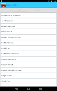 English Tenses - screenshot thumbnail