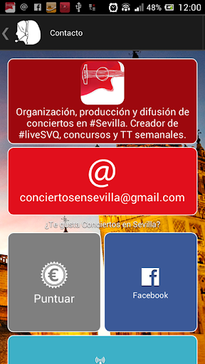 【免費生活App】Conciertos en Sevilla-APP點子